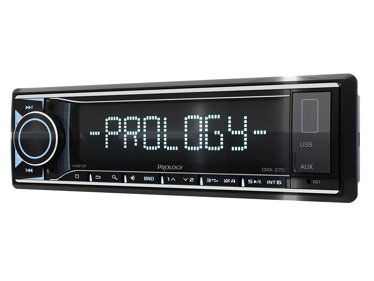 Автомагнитола Prology CMX-270 1DIN 4x55Вт v4.2 ПДУ (PRCMX270) - фото 5