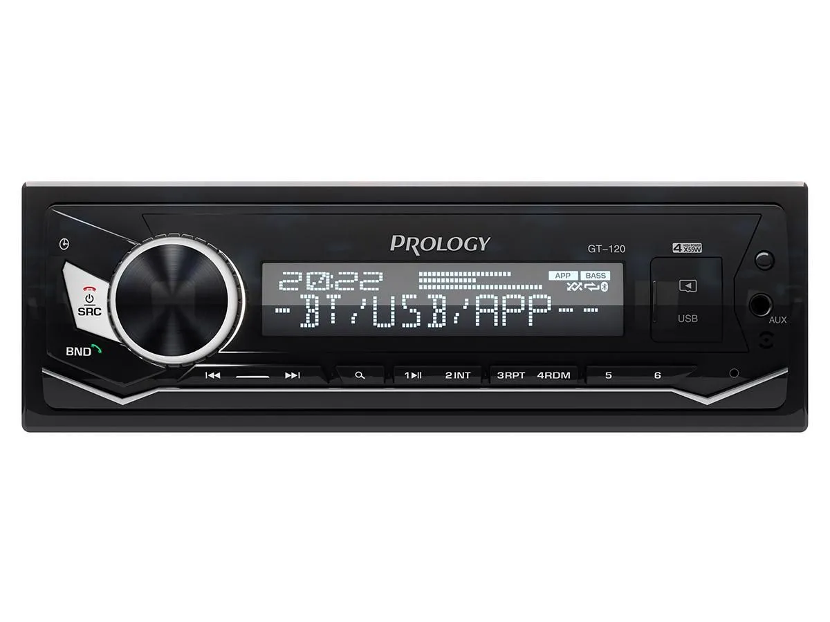 Автомагнитола Prology GT-120 1DIN 4x55Вт v4.2 (PRGT120) - фото 3