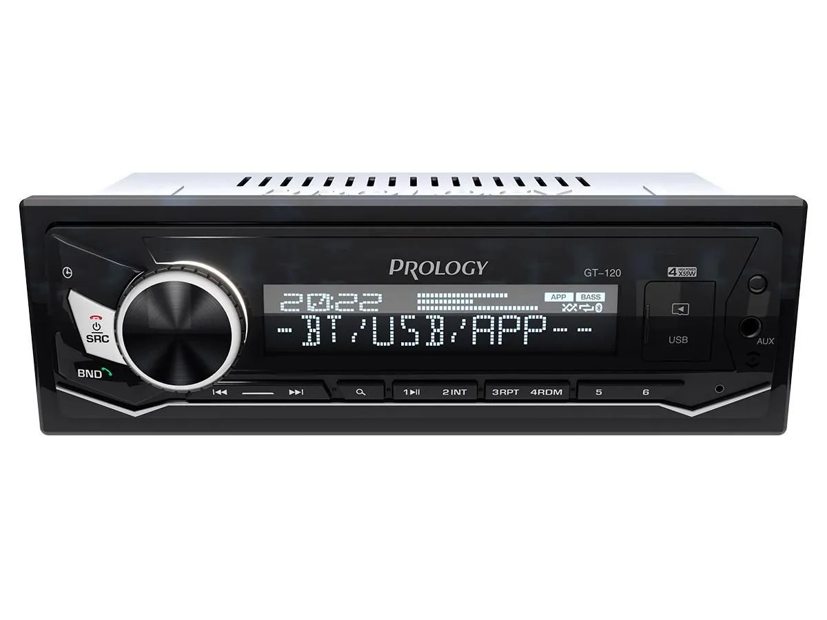 Автомагнитола Prology GT-120 1DIN 4x55Вт v4.2 (PRGT120) - фото 4