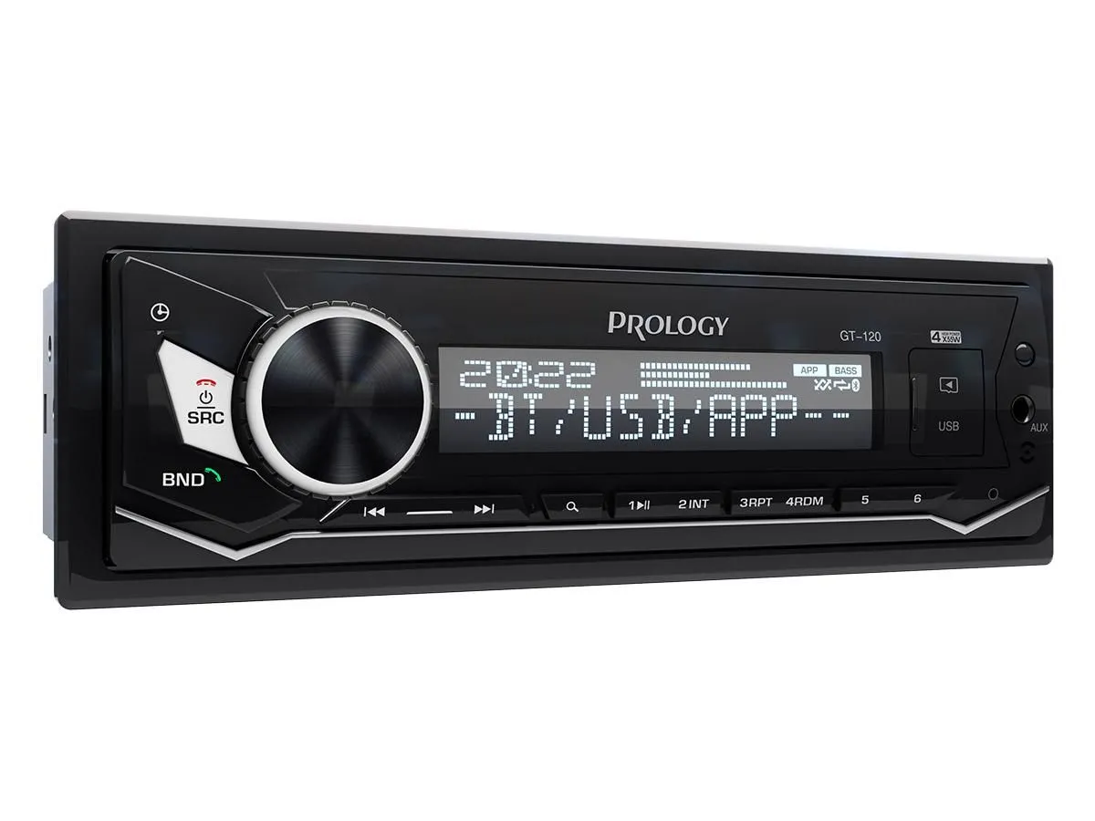 Автомагнитола Prology GT-120 1DIN 4x55Вт v4.2 (PRGT120) - фото 1