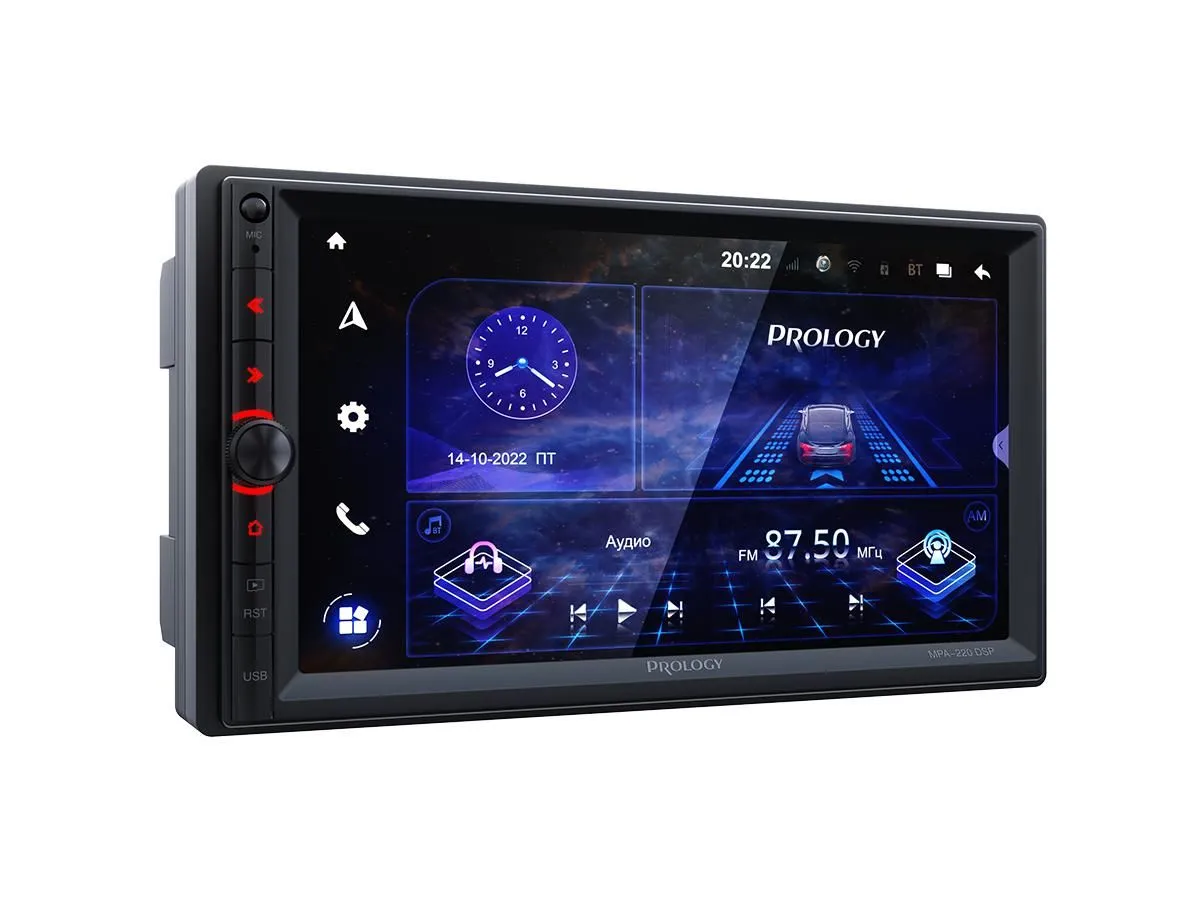 Автомагнитола Prology MPA-220 DSP 2DIN 4x55Вт v5.1 7" ПДУ RDS (PRMPA220) - фото 2