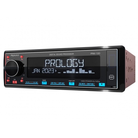 Автомагнитола Prology PRM-100 1DIN 4x140Вт v4.2 ПДУ RDS (PRPRM100) - фото 5