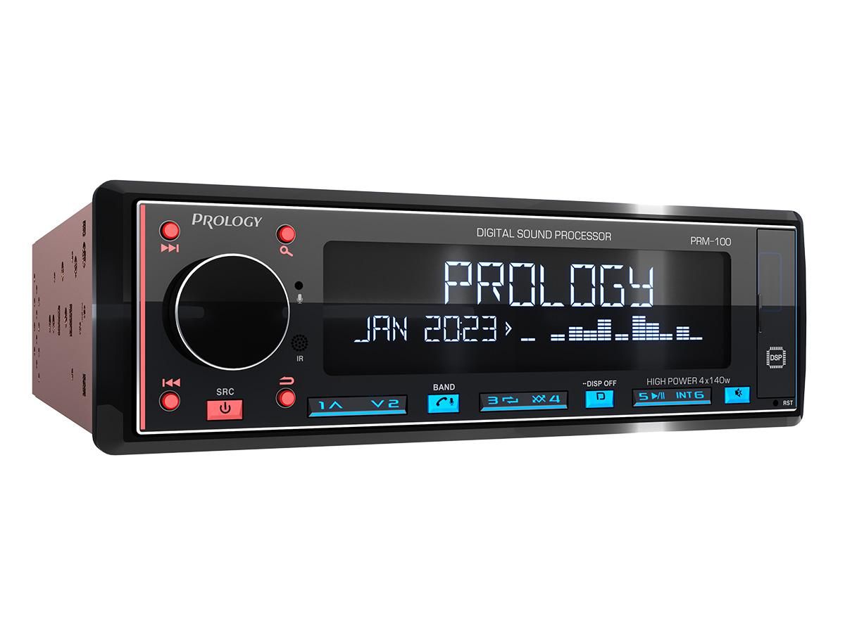 Автомагнитола Prology PRM-100 1DIN 4x140Вт v4.2 ПДУ RDS (PRPRM100), размер 1 DIN