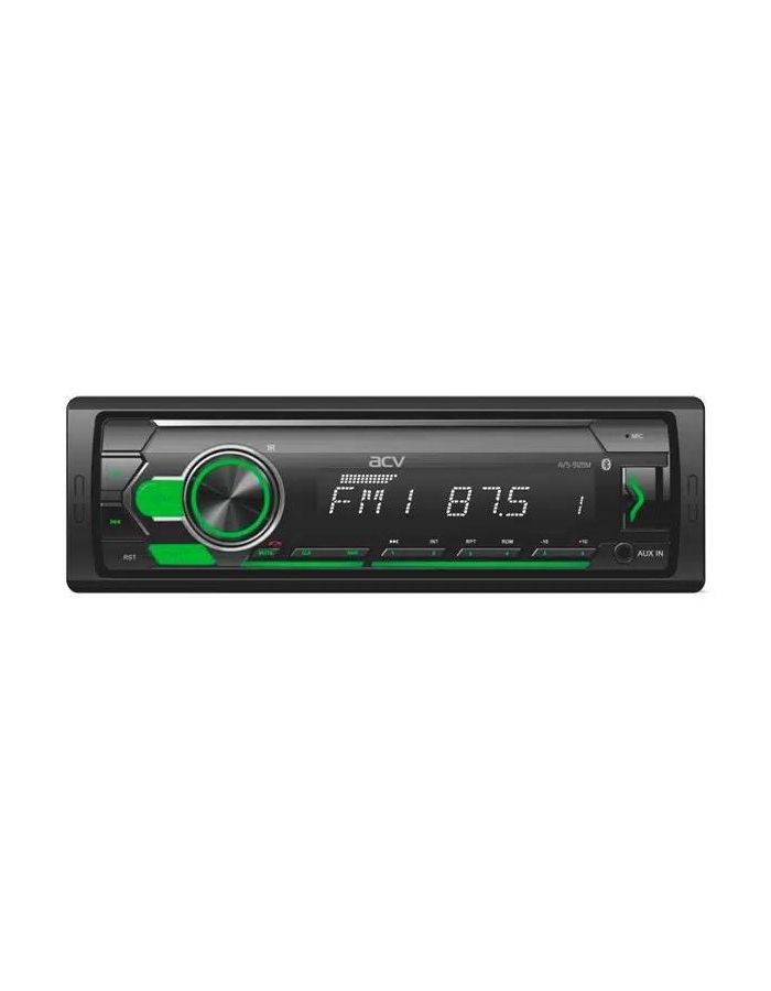 Автомагнитола ACV AVS-912BG (1din/зеленая/Bluetooth/USB/AUX/SD/FM/4*50) хорошее состояние автомагнитола acv avs 814bg 1din зеленая bluetooth usb aux sd fm 4 50