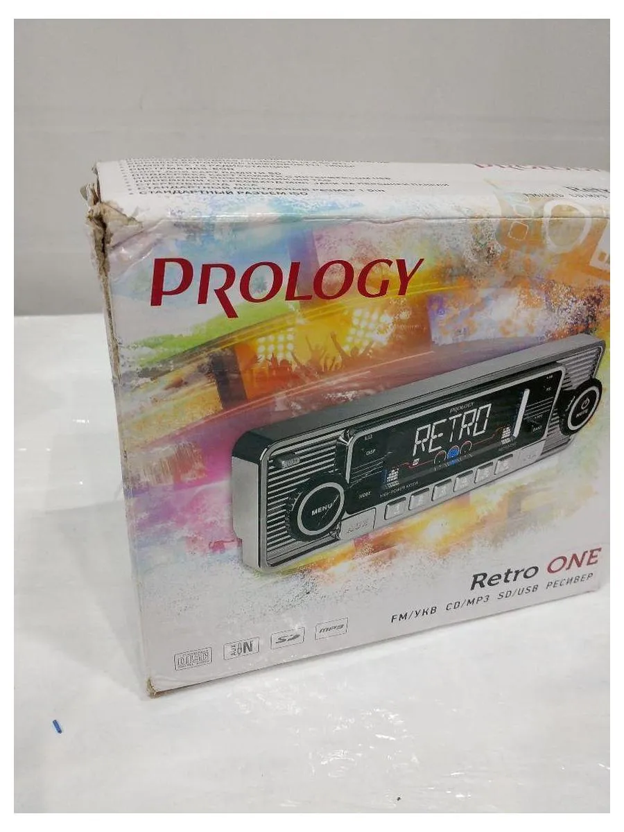 Автомагнитола Prology Retro One хорошее состояние  - фото 2
