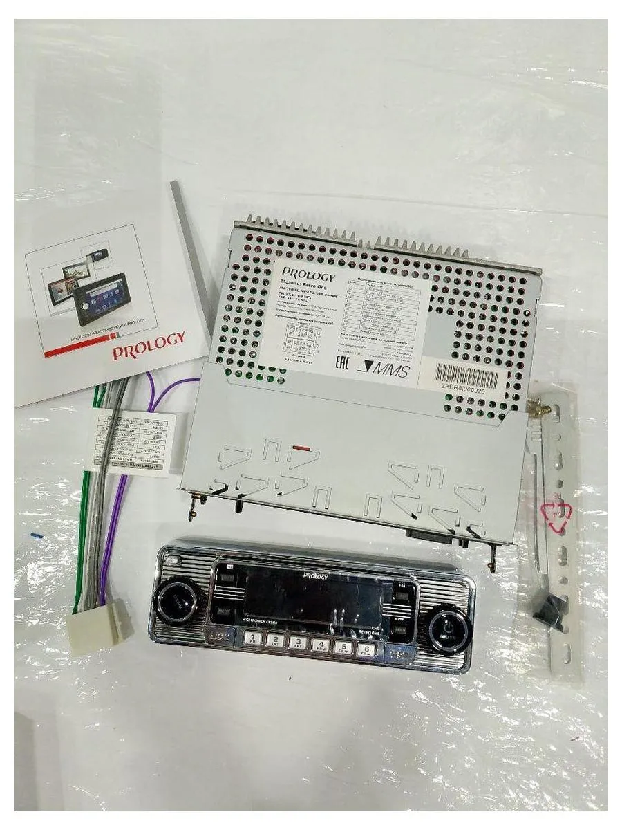 Автомагнитола Prology Retro One хорошее состояние  - фото 3