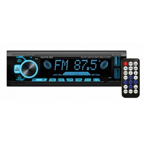 

Автомагнитола Navitel RD5 1DIN 4x50Вт ПДУ