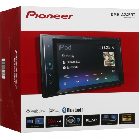 Автомагнитола Pioneer AVH-A245BT 2DIN 4x50Вт 6.2" - фото 12
