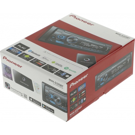 Автомагнитола Pioneer MVH-S325BT 1DIN 4x50Вт 1 ПДУ RDS - фото 17