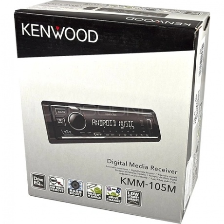 Автомагнитола Kenwood KMM-105M - фото 8