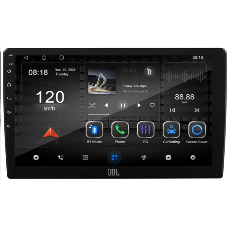 Автомагнитола 10" JBL JBLORIGINA10BLK Android 10 DSP 4+64Gb BT WiFi Carplay 1280*720