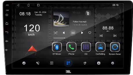 Автомагнитола 9" JBL JBLORIGINA9BLK Android 10 DSP 4+64Gb BT WiF...