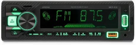 Автомагнитола Digma MCP-515 1DIN 4x45Вт v5.0 USB 2.0 AUX 4 ПДУ