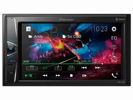 Автомагнитола Pioneer DMH-G225BT 2DIN 4x50Вт 6.2" ПДУ RDS