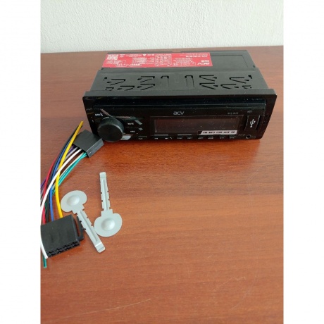 Автомагнитола ACV AVS-812R 1DIN 4x50Втхорошее состояние - фото 2