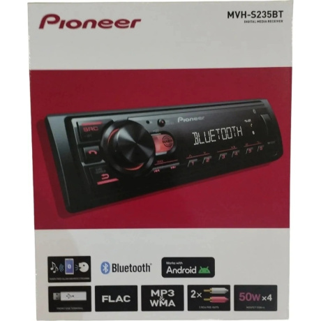 Pioneer MVH-S235BT Автомагнитола - фото 4