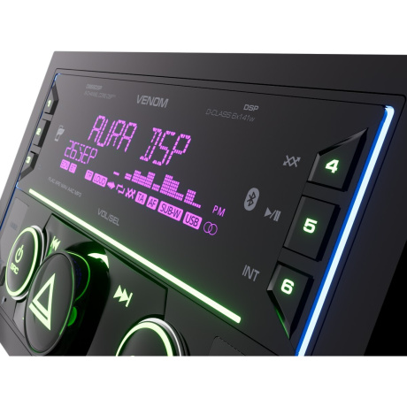 Автомагнитола Aura VENOM-D868DSP, 2-DIN - фото 2