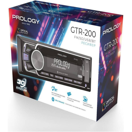 Автомагнитола Prology GTR-200 - фото 9