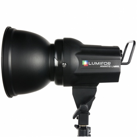 Комплект студийного света Lumifor AMATO 100 CLASSIC KIT, импульсный 2х100Дж, 2 Зонта - фото 3