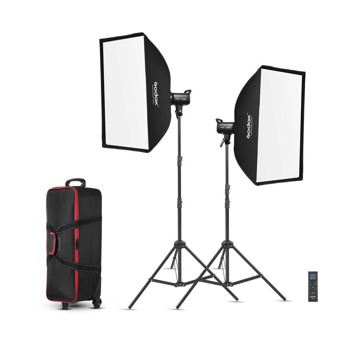 Комплект студийного оборудования Godox SL100Bi-K2 фотографии