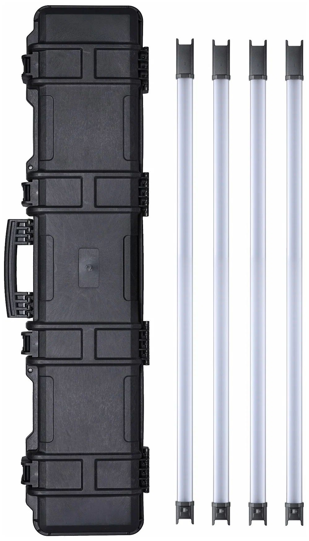 Комплект светодиодных осветителей Godox TL120-K4 kit пульт ду huayu для rolsen rc a03