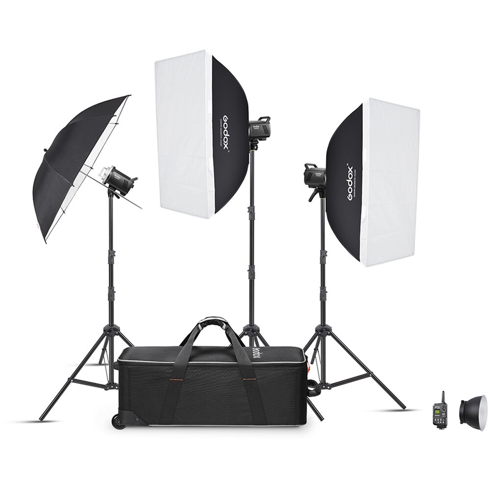 Комплект студийного оборудования Godox MS300V-D цена и фото