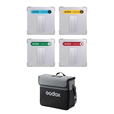 Комплект кино-рефлекторов Godox Knowled LiteFlow 25 Kit - фото 5