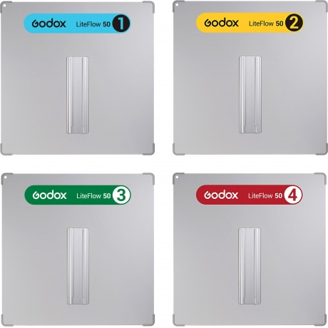 Комплект кино-рефлекторов Godox Knowled LiteFlow 50 Kit