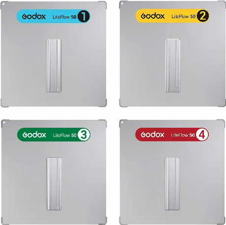 Комплект кино-рефлекторов Godox Knowled LiteFlow 50 Kit
