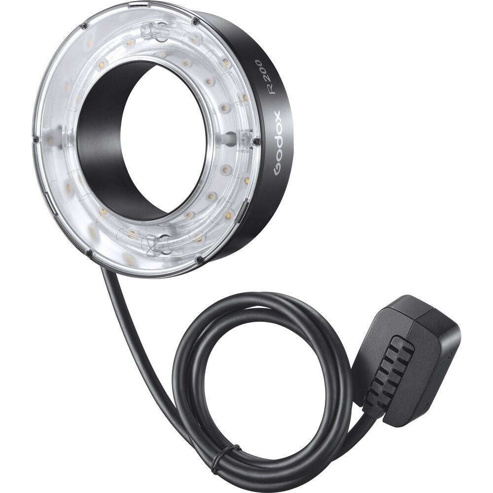 кольцевой свет диаметр 26 см набор для съемки Головка импульсная Godox R200 кольцевая для AD200