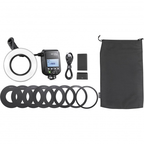 Вспышка для макросъемки Godox MF-R76C TTL для Canon - фото 7