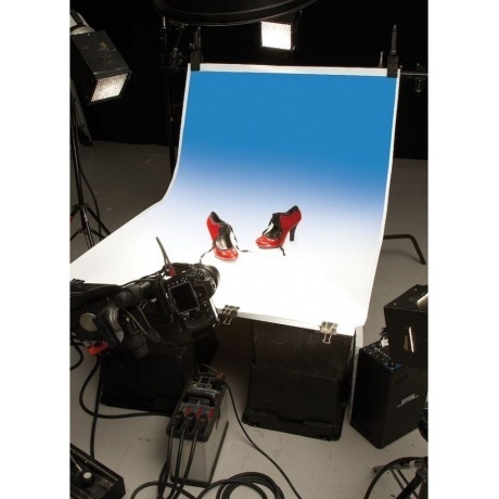 

Фон пластиковый градиентный Colorama Colorgrad LL COGRAD312 110x170 см White/Blue