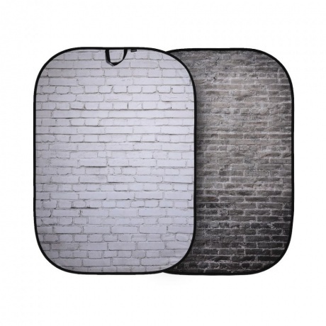 Фон складной Lastolite LL LB5707 1,5х2,1 м  белый/серый