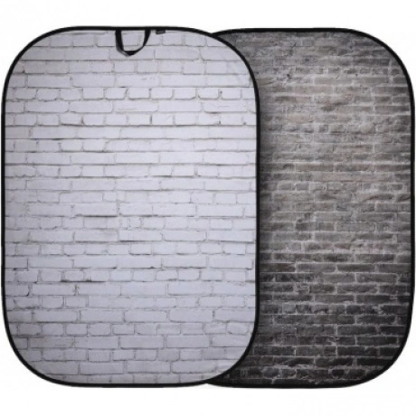 Фон складной Lastolite LL LB5707 1,5х2,1 м  белый/серый