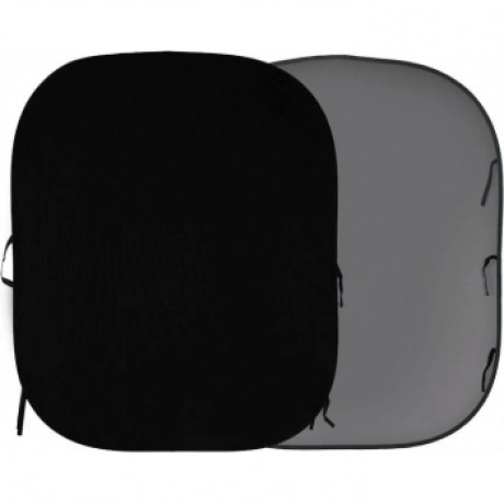 Фон складной Lastolite LL LB67GB 1.8x2.15 м черный/серый