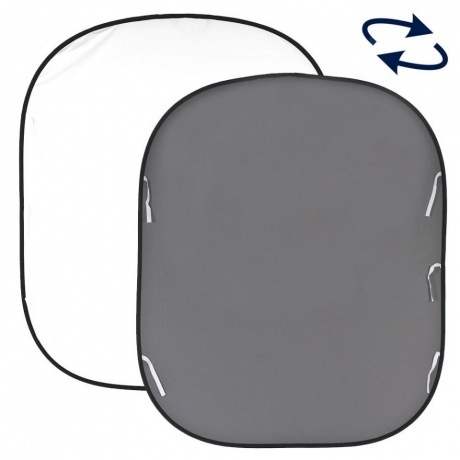 Фон складной Lastolite LL LB67GW 1.8x2.15м белый/серый