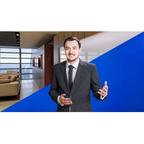 Фон панорамный Lastolite LL LB7963 4 м Синий - фото 2