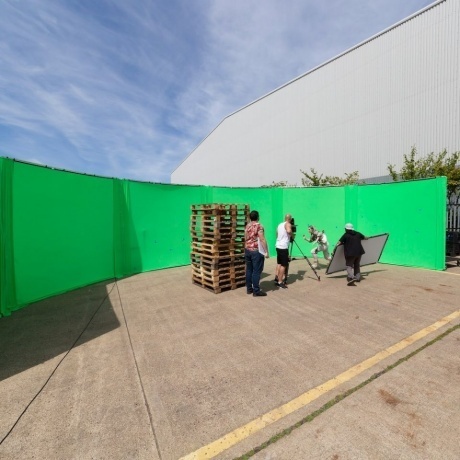 Фон хромакей Lastolite StudioLink LL LR83351 3х3 м зеленый - фото 8