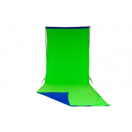 Фон хромакей Lastolite LL LC5887 3x7 м синий/зеленый - фото 1