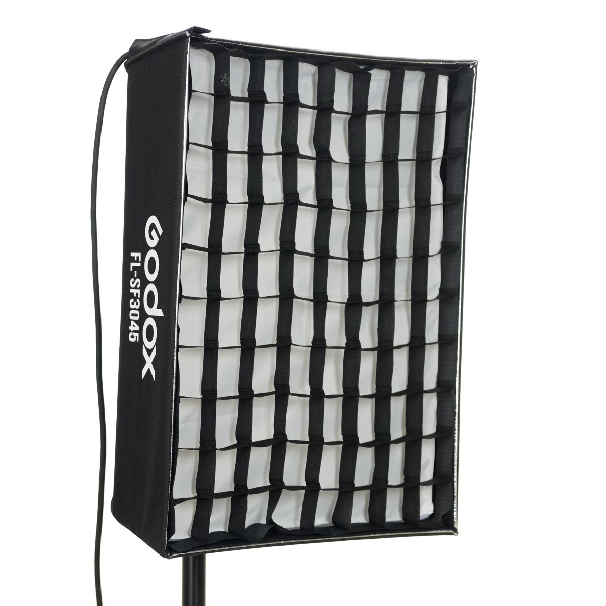 Софтбокс Godox FL-SF 3045 с сотами комплект зонт софтбокс с отражающим серебряным куполом 60 х 90 см и съемным диффузором fotokvant u 6090so