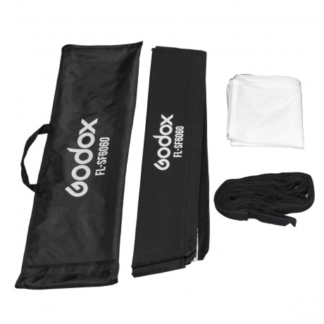 Софтбокс Godox FL-SF 6060 с сотами - фото 5