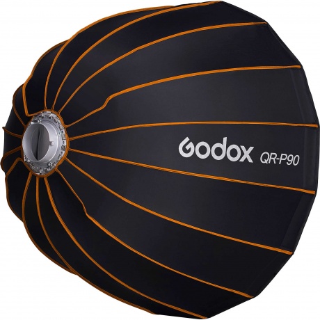 Софтбокс Godox QR-P90 параболический быстроскладной - фото 4