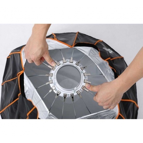 Софтбокс Godox QR-P120 параболический быстроскладной - фото 8