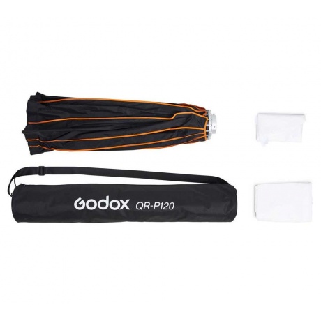 Софтбокс Godox QR-P120 параболический быстроскладной - фото 6