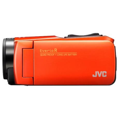 Видеокамера JVC GZ-R495DEU оранжевый - фото 2