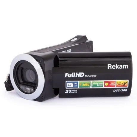 Видеокамера Rekam DVC-360 черный