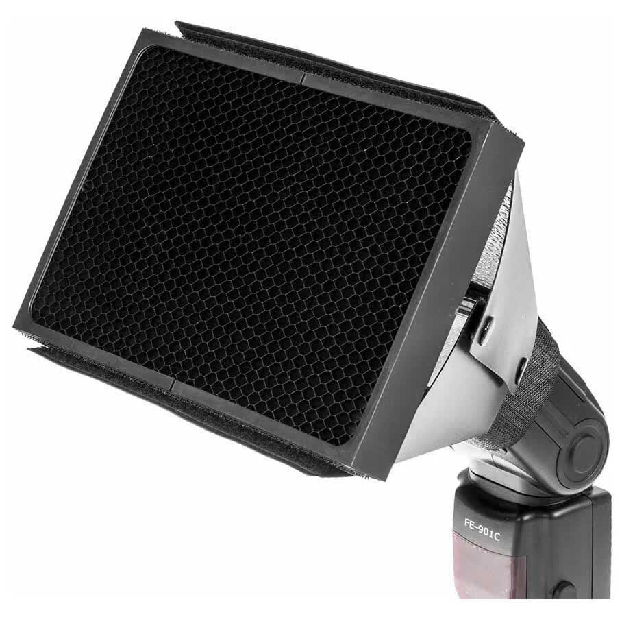 Отражатель SRH-CA с сотовой насадкой для накамерной вспышки рефлектор falcon eyes r 150u с держателем зонта