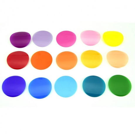 Набор цветных светофильтров Godox V-11C для круглой головки - фото 2