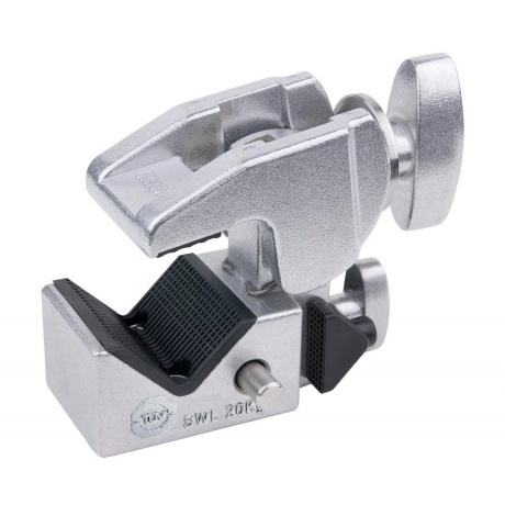 

Зажим KUPO KCP-700 SUPER CONVI CLAMP SILVER W/ KCP-7SDL SADDLE