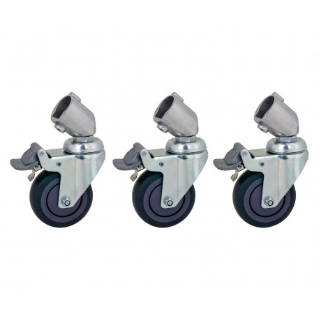 Комплект колес KUPO KC-080R для круглых ножек 22мм - фото 3